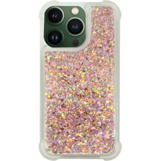 Vivid Liquid Glitter Case Apple iPhone 13 Pro Rose Gold - (CS-FSHN GLT 3-2403002)