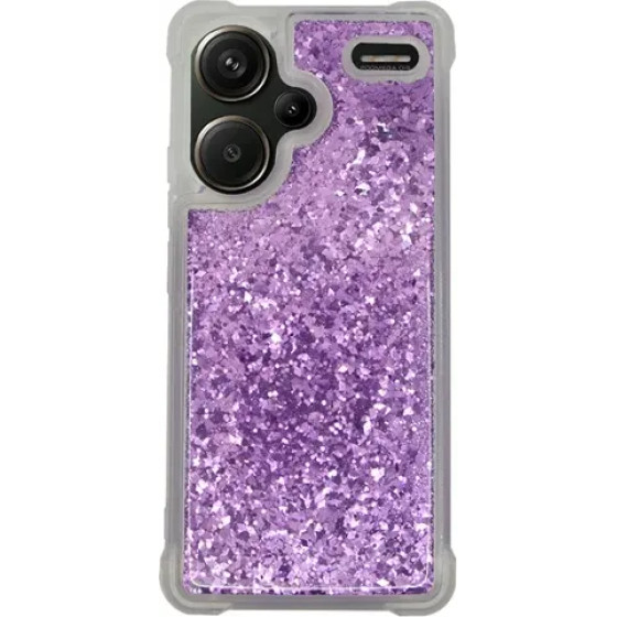 Vivid Liquid Glitter Case Redmi Note 13 Pro+ 5G Purple - (CS-FSHN GLT 1-2403007)