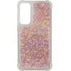 Vivid Liquid Glitter Case Samsung Galaxy A05s Rose Gold - (CS-FSHN GLT 3-2403005)
