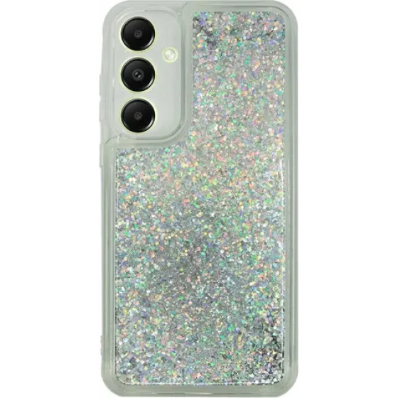 Vivid Liquid Glitter Case Samsung Galaxy A05s Silver - (CS-FSHN GLT 2-2403006)