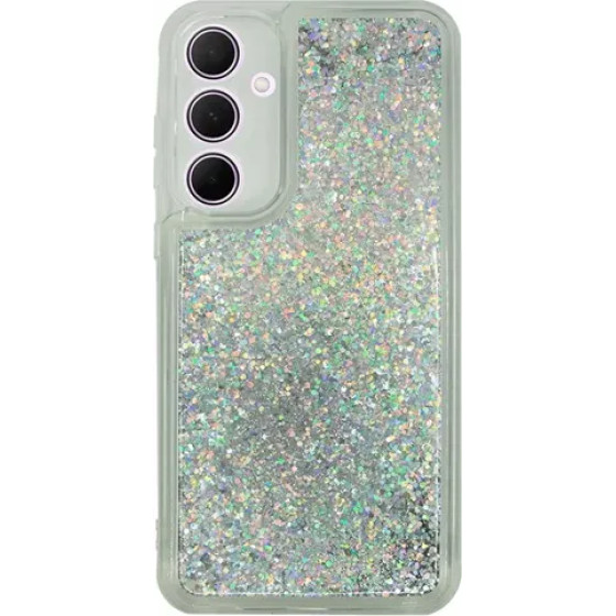 Vivid Liquid Glitter Case Samsung Galaxy A35 5G Silver - (CS-FSHN GLT 2-2403009)