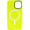 Vivid Magsafe Silicone Case Apple iPhone 12/12 Pro Yellow - (CS-MGS TR 3-2403001)