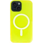 Vivid Magsafe Silicone Case Apple iPhone 14 Yellow - (CS-MGS TR 3-2403004)