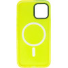 Vivid Magsafe Silicone Case Apple iPhone 14 Yellow - (CS-MGS TR 3-2403004)