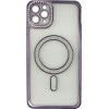Vivid Magsafe Strass and Glitter Case Apple iPhone 11 Pro Max Purple - (CS-MGS TR 1-2403002)