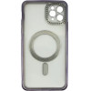 Vivid Magsafe Strass and Glitter Case Apple iPhone 11 Pro Max Purple - (CS-MGS TR 1-2403002)