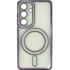 Vivid Magsafe Strass and Glitter Case Samsung Galaxy S24 Purple - (CS-MGS TR 1-2403010)