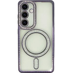 Vivid Magsafe Strass and Glitter Case Samsung Galaxy S24+ Purple - (CS-MGS TR 1-2403012)