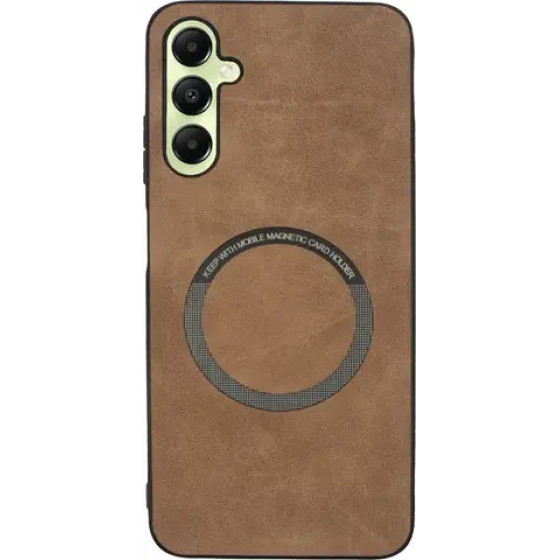 Vivid Magsafe Wooden Pattern Case Samsung Galaxy A05s Brown - (CS-OFFC Case 4-2403003)