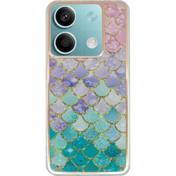 Vivid Mermaid Scale Silicone Case Redmi Note 13 5G Colorful - (CS-FSHN BLK 1-2403004)