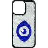 Vivid Sequin Case Apple iPhone 13 Pro Silver/Blue - (CS-FSHN GLT 9-2403002)