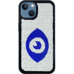 Vivid Sequin Case Apple iPhone 13 Silver/Blue - (CS-FSHN GLT 9-2403001)