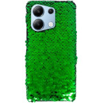 Vivid Sequin Case Redmi Note 13 4G Green - (CS-FSHN GLT 10-2403003)
