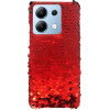 Vivid Sequin Case Redmi Note 13 4G Red - (CS-FSHN GLT 7-2403003)