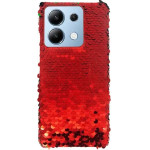 Vivid Sequin Case Redmi Note 13 4G Red - (CS-FSHN GLT 7-2403003)
