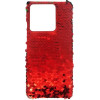 Vivid Sequin Case Redmi Note 13 5G Red - (CS-FSHN GLT 7-2403004)
