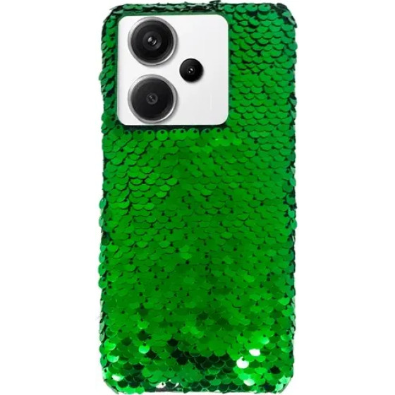 Vivid Sequin Case Redmi Note 13 Pro+ 5G Green - (CS-FSHN GLT 10-2403005)
