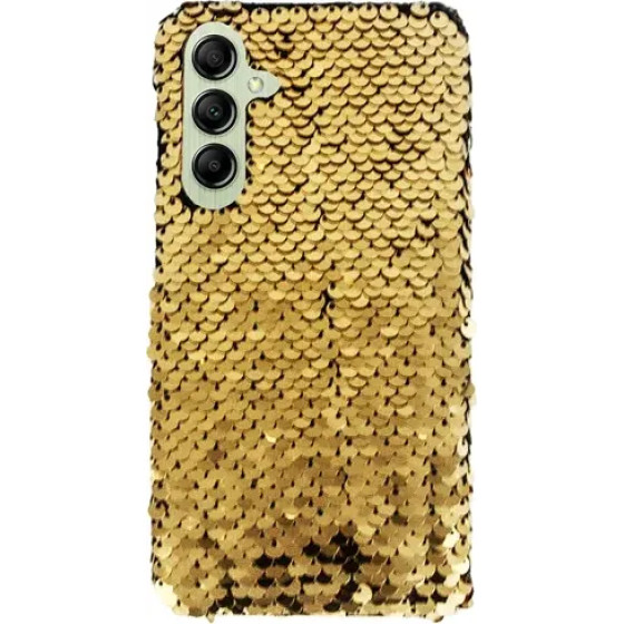Vivid Sequin Case Samsung Galaxy A14 4G/5G Gold - (CS-FSHN GLT 8-2403003)