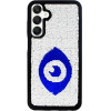 Vivid Sequin Case Samsung Galaxy A25 5G Silver/Blue - (CS-FSHN GLT 9-2403015)