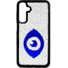Vivid Sequin Case Samsung Galaxy A25 5G Silver/Blue - (CS-FSHN GLT 9-2403015)