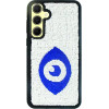 Vivid Sequin Case Samsung Galaxy A55 5G Silver/Blue - (CS-FSHN GLT 9-2403018)