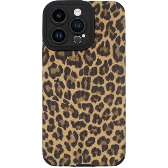 Vivid Silicone Case Apple iPhone 14 Pro Leopard Yellow - (CS-LPR Y-2403001)