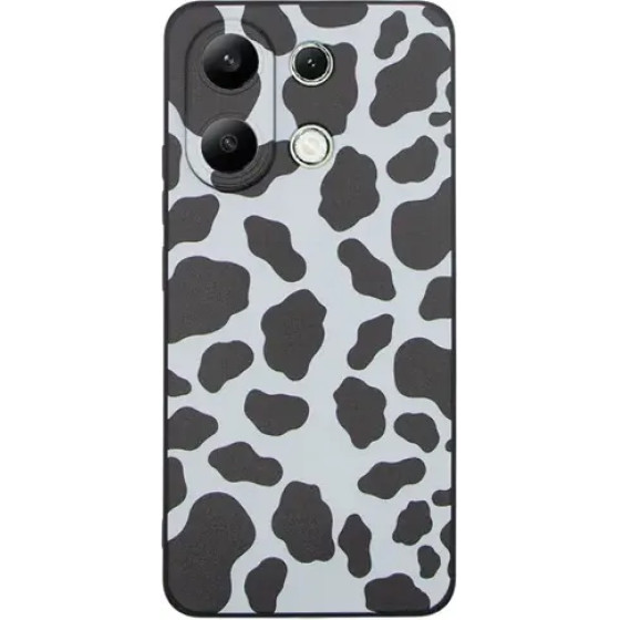 Vivid Silicone Case Redmi Note 13 4G Leopard Black - (CS-LPR B-2403004)