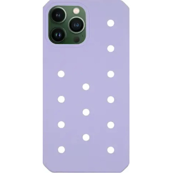 Vivid Silicone Pins Case Apple iPhone 13 Pro Max Purple - (CS-PBRD 2-2403002)