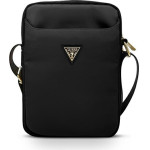 Guess Bag GUTB10NTMLBK 10'' black Nylon Triangle Logo