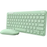 Trust Deskset Wireless Lyra Us Green - (24942)