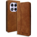 Bodycell Book Case Pu Leather Xiaomi Note 14 Pro 4G Brown - (BB-00223)