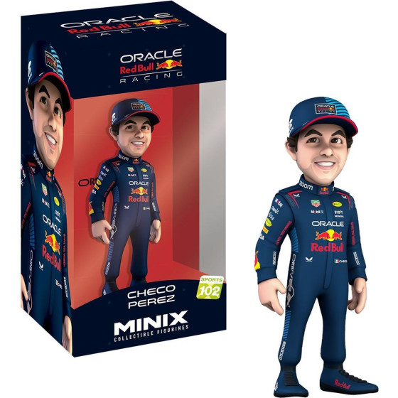 Minix Collectible Figurines: Oracle Red Bull Racing - Checo P�rez Figure 12cm (MNXA6000)