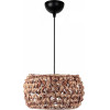 GloboStar Dario Boho �������� ��������� K����� �������� 1 x E27 IP20 ���� Rattan - �29 x �29 x �16cm - (204-0159)