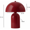 GloboStar Gasco �������� E���������� ��������� �������� 1 x E27 IP20 ������� ������� - �25 x �25 x �35cm - (204-0148)