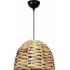 GloboStar Meka Boho �������� ��������� ������� �������� 1 x E27 IP20 ���� Rattan - �30 x �30 x �25cm - (204-0165)