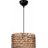 GloboStar Pomegrande Boho �������� ��������� K����� �������� 1 x E27 IP20 ���� Rattan - �29 x �29 x �16cm - (204-0160)