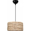 GloboStar Pomegrande Boho �������� ��������� K����� �������� 1 x E27 IP20 ���� Rattan - �29 x �29 x �16cm - (204-0161)