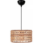 GloboStar Pomegrande Boho �������� ��������� K����� �������� 1 x E27 IP20 ���� Rattan �� ���� ���� - �30 x �30 x �16cm - (204-0158)