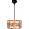 GloboStar Pomegrande Boho �������� ��������� K����� �������� 1 x E27 IP20 ���� Rattan �� ���� ���� - �30 x �30 x �16cm - (204-0158)