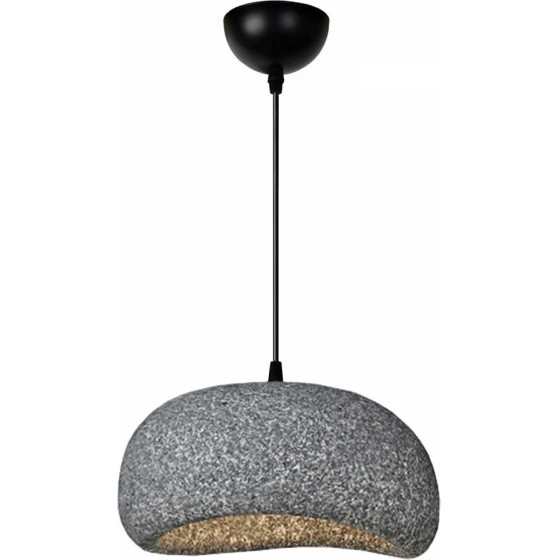 GloboStar Stone �������� �������� ��������� ������� �������� 1 x E27 IP20 ���� ����������� �� ���� ������ - �31.5 x �35 x �26cm - (204-0122)