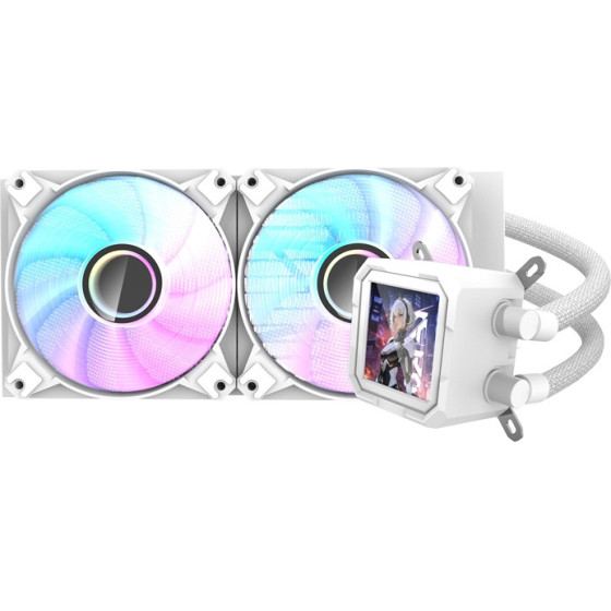 Darkflash AIO Cpu DV240S (�����) - (DV240S WHITE)