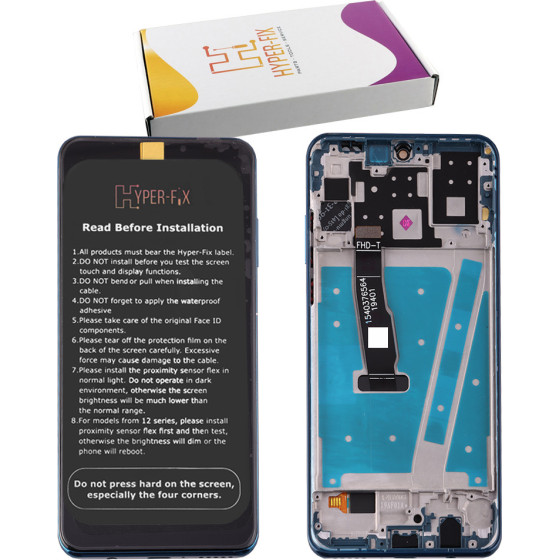 HYPER-Fix Huawei P30 Lite 2020 New Edition ����� + Touch Screen + Lens + Frame Blue Service Pack - (HF-02352PJP)
