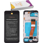 HYPER-Fix Samsung A03 A035 �����+Touch Screen + Lens + Frame Black Service Pack - (HF-GH81-21626A)