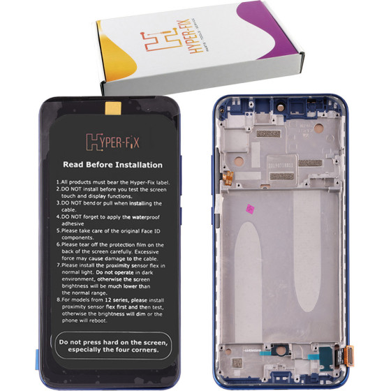 HYPER-Fix Xiaomi Mi A3 ����� + Touch Screen + Lens + Frame Blue Service Pack - (HF-5610100380B6)