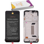 HYPER-Fix Xiaomi Redmi Note 12 5G/Poco X5 5G ����� + Touch Screen + Lens + Frame Black Service Pack - (HF-560001M17P00)