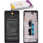 HYPER-Fix Xiaomi Redmi Note 13 PRO/Poco M6 Pro 4G ����� + Touch Screen + Lens + Frame Black Service Pack - (HF-56000300N600)
