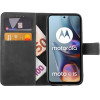 Lime ���� Motorola Moto E15 4G 6.67'' Essential Magnet Book Stand Clip GREY