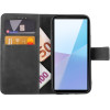 Lime ���� Sony Xperia 10 Vi 5G 6.1'' Essential Magnet Book Stand Clip GREY
