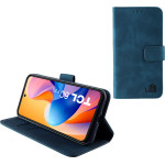 Lime ���� Tcl 60R 6.67'' Essential Magnet Book Stand Clip Dark BLUE