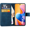 Lime ���� Tcl 60R 6.67'' Essential Magnet Book Stand Clip Dark BLUE